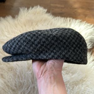 LL BEAN, VINTAGE, Harris tweed gore Tex, sz XL, gray/black, excellent condition